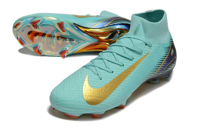 Chuteira Nike Air Zoom Mercurial Superfly 8 Elite FG - Azul