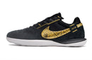 Tênis Futsal Nike Street Gato IC - Preta e Dourada