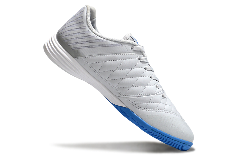 Tênis Futsal Nike Lunar Gato IC - Cinza e Azul