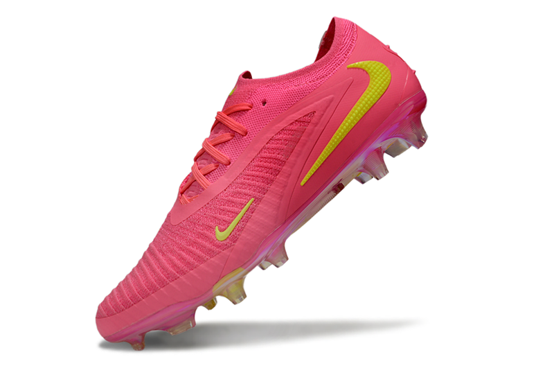 Chuteira Nike Phantom 6 Elite FG - Rosa e Verde