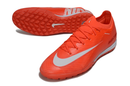 Chuteira Society Nike Air Zoom Mercurial Vapor 16 Elite TF - Laranja e Branca