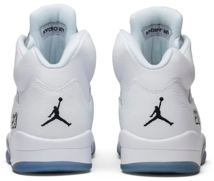 AIR JORDAN 5 WHITE METALIC