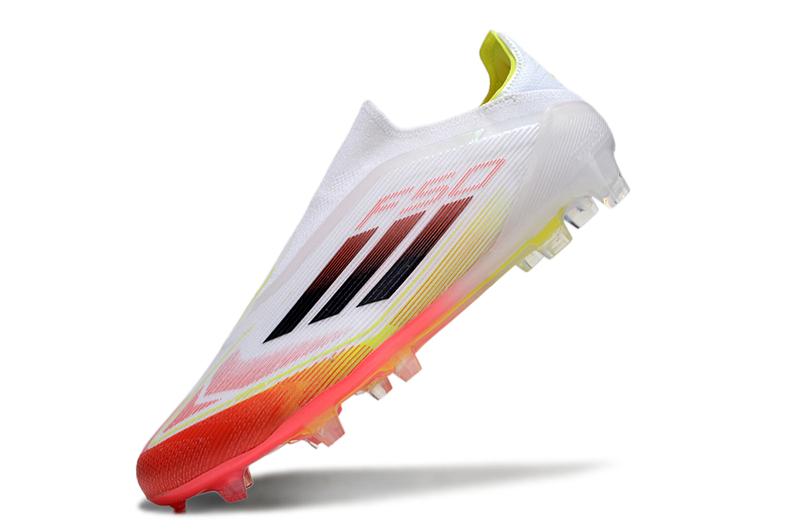 Chuteira Adidas F50 LL FG - Branca e Laranjada