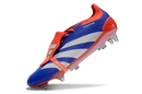 Adidas Predator Elite Fold-Over Tongue SG - Azul, Laranja e Branca