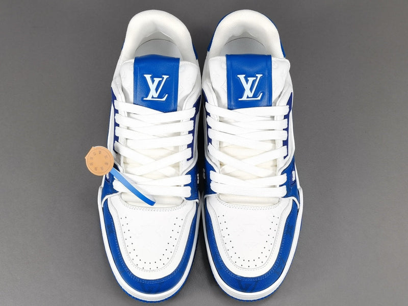 LV TRAINER BLUE WHITE