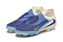 Chuteira Nike Phantom 6 Elite FG - Branca e Azul - Pack Fear Nothing