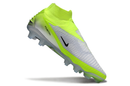 Chuteira Nike Phantom 6 Elite FG - Verde e  Branca