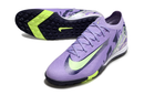 Chuteira Society Nike Air Zoom Mercurial Vapor 16 Elite TF - Roxa e Verde
