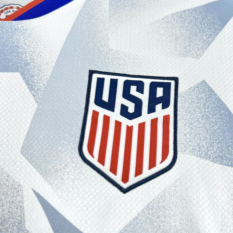 CAMISA DA SELEÇÃO DOS EUA 25/26 BRANCO