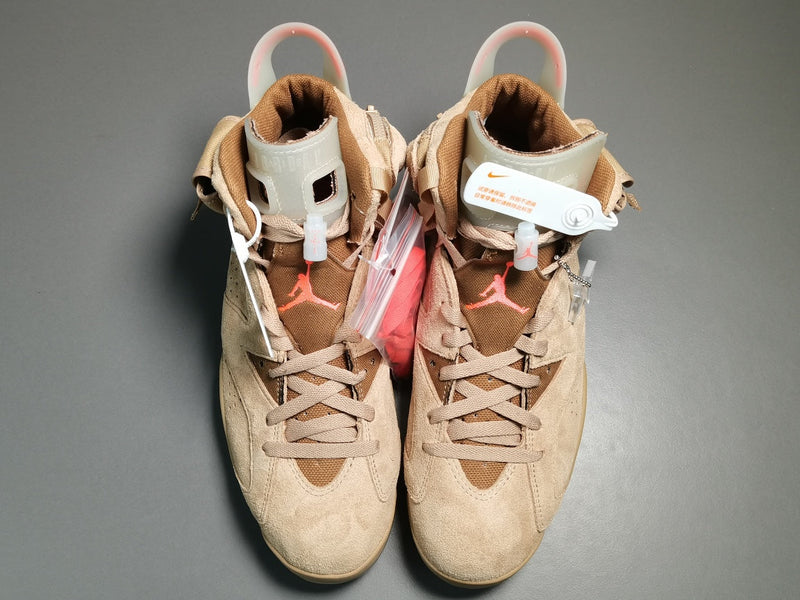 AIR JORDAN 6 X TRAVIS SCOTT BRITISH KHAKI