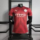 CAMISA VERSÃO PLAYER DO MANCHESTER CITY 23/24 RED GOLEIRO