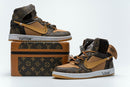 Louis Vuitton x Air Jordan 1 + Maleta Exclusiva