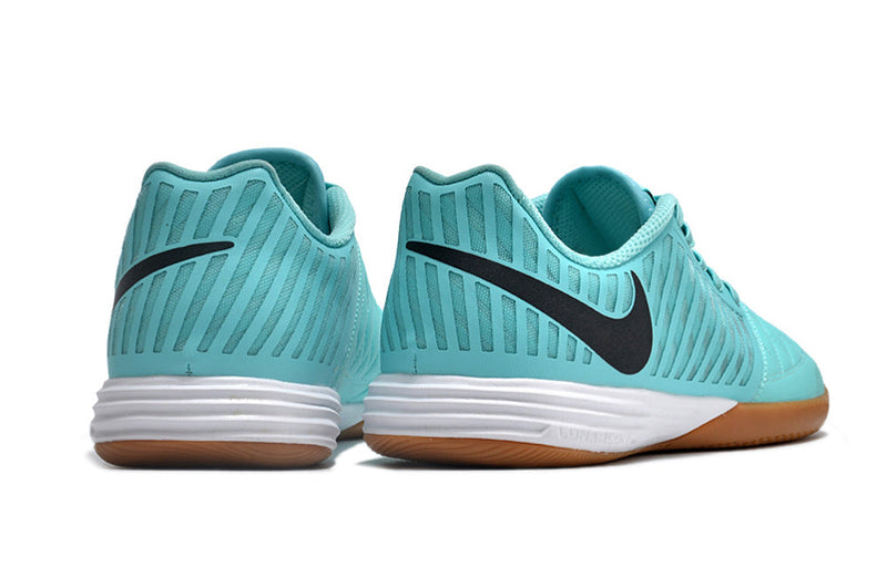 Tênis Futsal Nike Lunar Gato IC - Azul e Preta