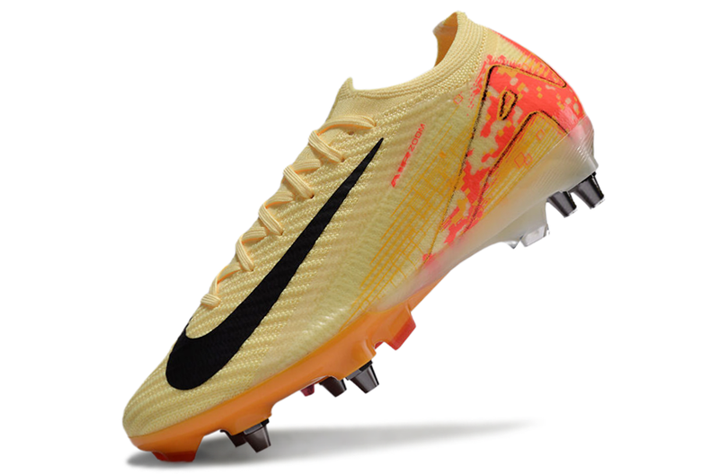 Chuteira Nike Air Zoom Mercurial Vapor 16 Elite SG - Amarela e Laranja