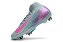 Chuteira Nike Zoom Mercurial SuperFly 10 Elite SG - Azul e Rosa