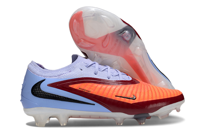 Chuteira Nike Phantom 6 Elite FG - Roza e Laranja - Pack Scary Good
