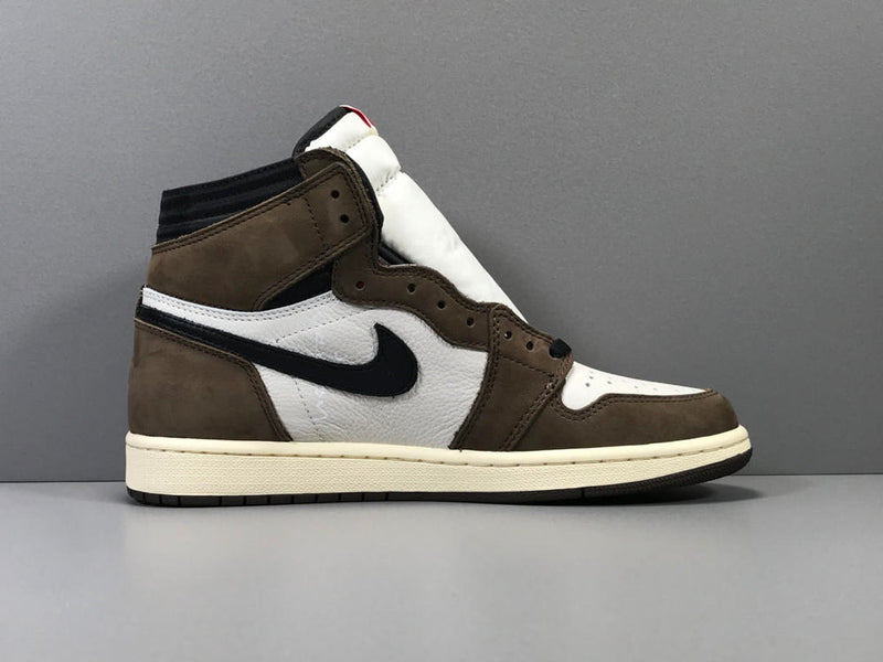 TRAVIS SCOTT X AIR JORDAN 1 RETRO HIGH DARK MOCHA