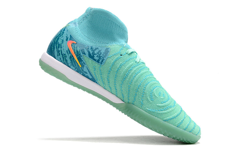 Tênis Futsal Nike Phantom Luna IC - Azul e Verde
