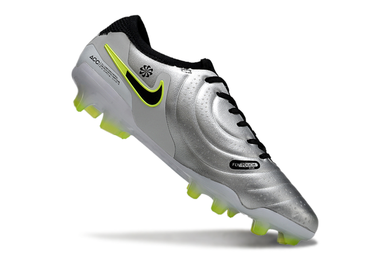 Nike Tiempo Legend 10 Elite FG - Prata e verde