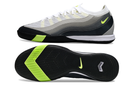 Chuteira Futsal Nike Mercurial Air Zoom Vapor 16 Air Max 95 IC - Branca, Cinza e Preta