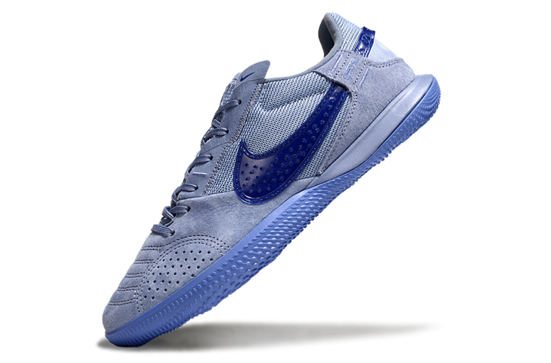 Tênis Futsal Nike Street Gato IC - Azul e Azul Escura