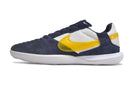 Tênis Futsal Nike Street Gato IC - Branca, Azul e Amarela