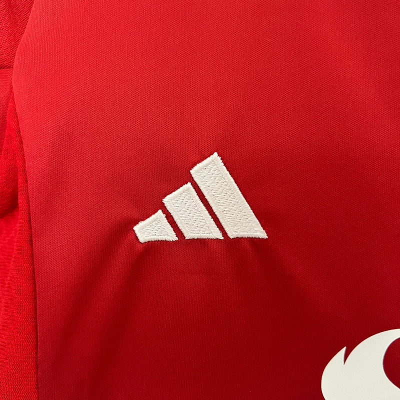 Kit Infantil Manchester United Home 24/25 Lançamento