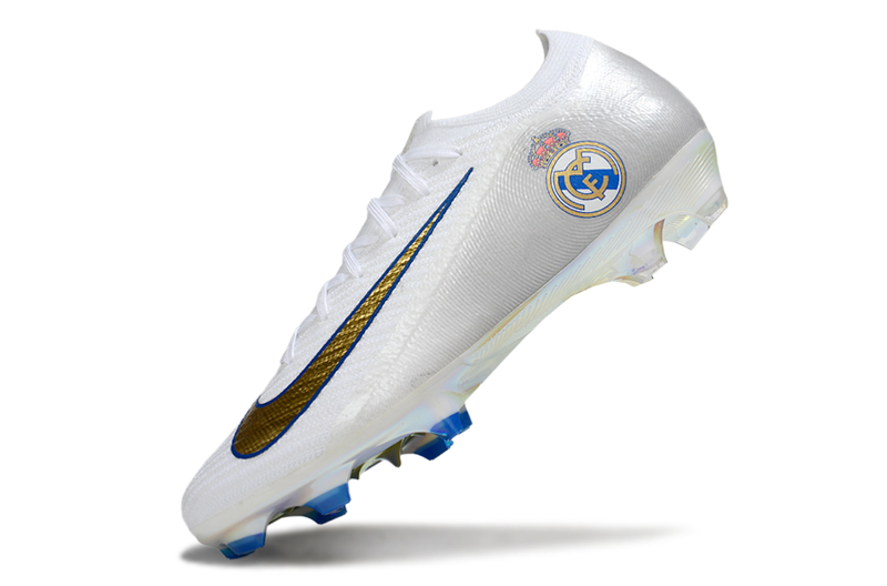 Chuteira Nike Air Zoom Mercurial Vapor Real Madrid 16 Elite FG - Branca