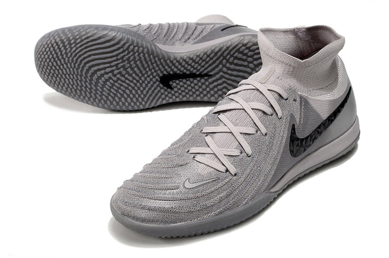 Tênis Futsal Nike Phantom Luna IC - Cinza