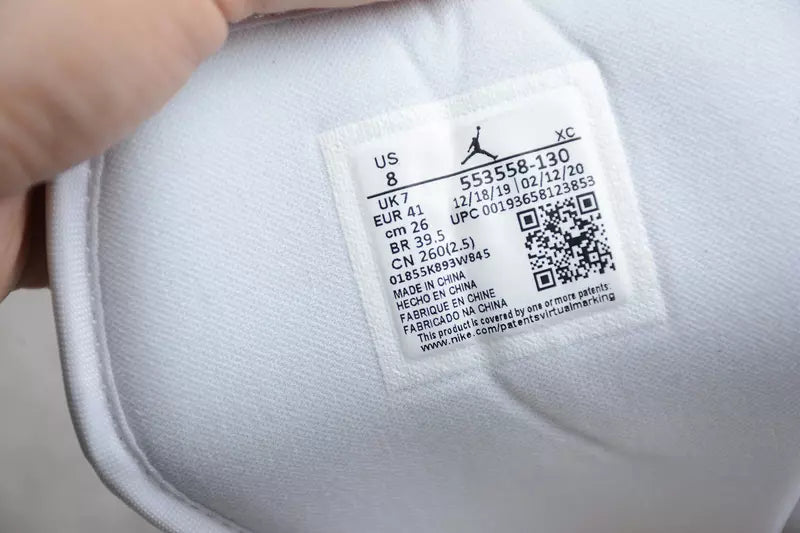 Jordan 1 Low Triple White