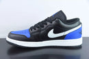 Jordan 1 Low Black Royal Toe