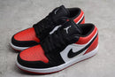 Jordan 1 Low Bred Toe