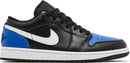Jordan 1 Low Black Royal Toe