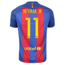 Camisa Barcelona I 16/17 - Versão Retrô | Neymar Jr