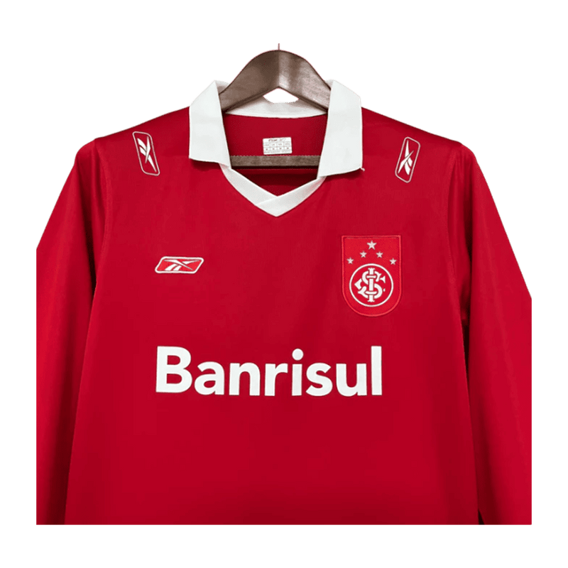 Camisa Internacional I 2006 Retrô - Manga Longa