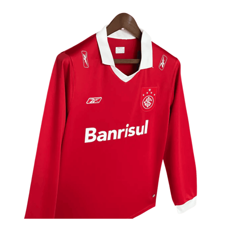 Camisa Internacional I 2006 Retrô - Manga Longa