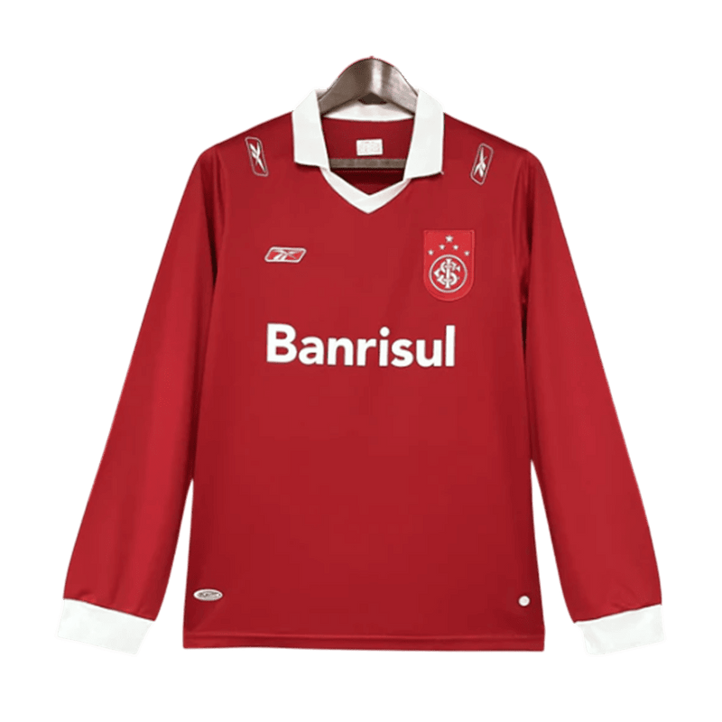 Camisa Internacional I 2006 Retrô - Manga Longa