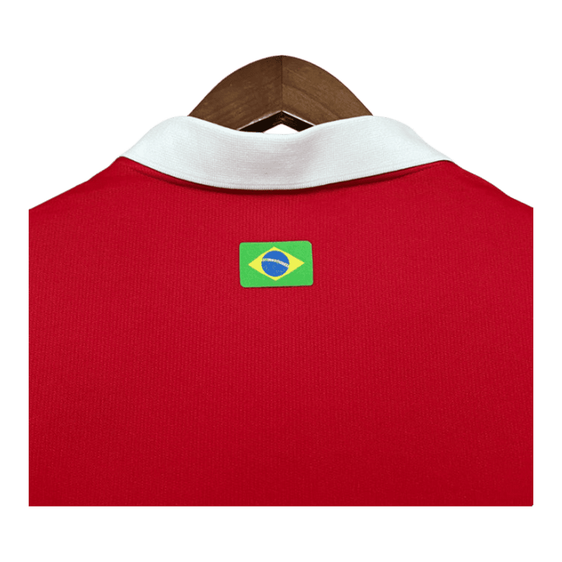 Camisa Internacional I 2006 Retrô - Manga Longa
