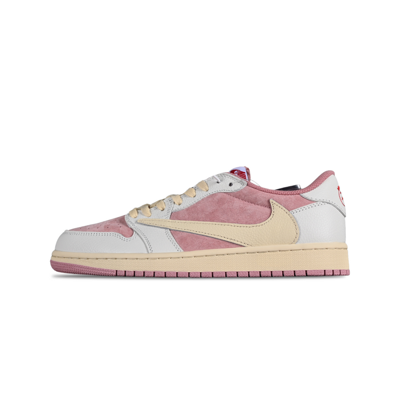 TRAVIS SCOTT X AIR JORDAN 1 LOW SHY PINK