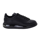 Men's Oversized Transparent Sole Sneaker in Black