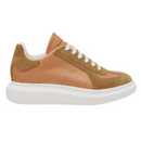 Men's Oversized Retro Sneaker in Naturallight Brown