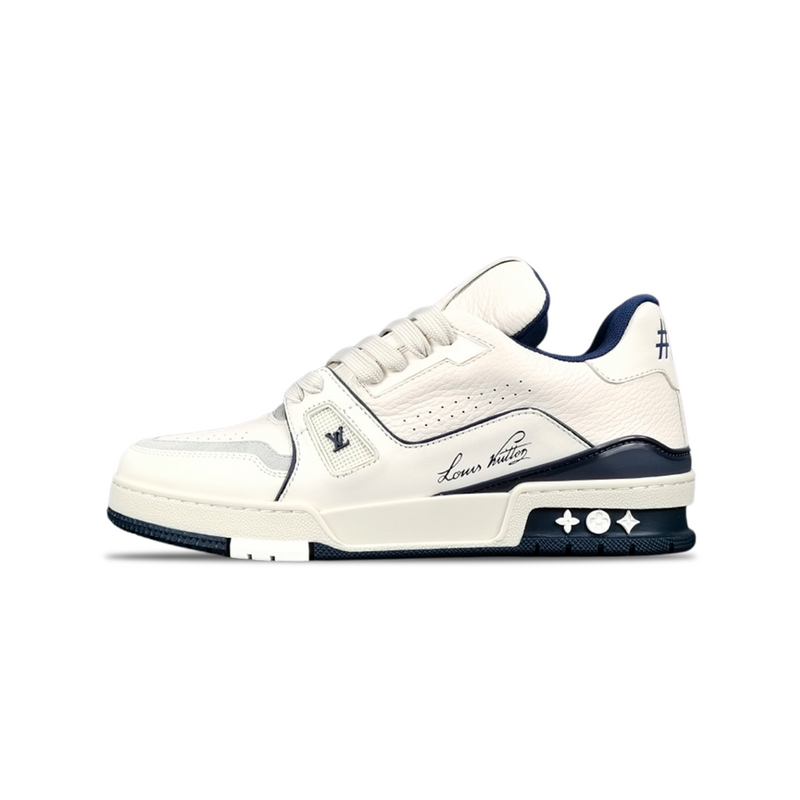 LV TRAINER AZUL FORTE E BRANCO