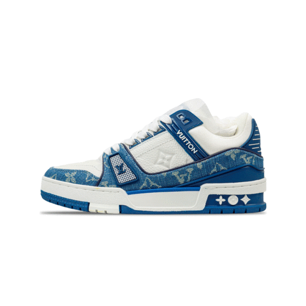 LV TREINER WHITE BLUE