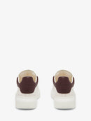 Men's Oversized Sneaker in Off-whitebordeaux