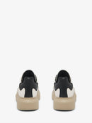 Men's Oversized Retro Sneaker in Off Whitegreyblack