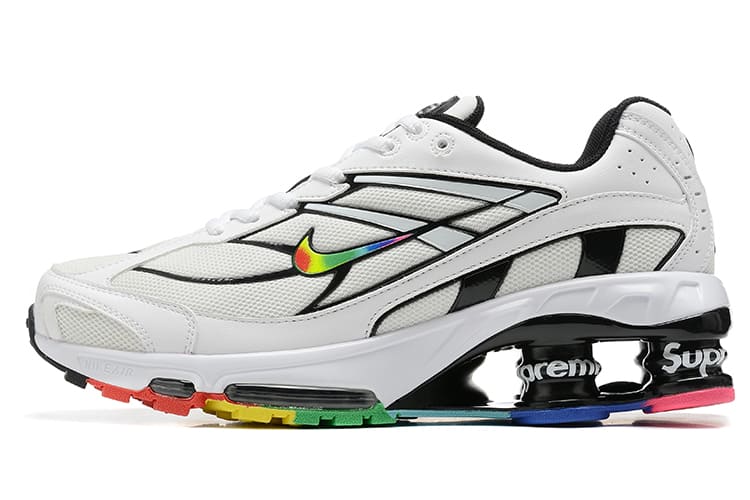 NOKE SHOX RIDE 2 X SUPREME COLORS BRANCO