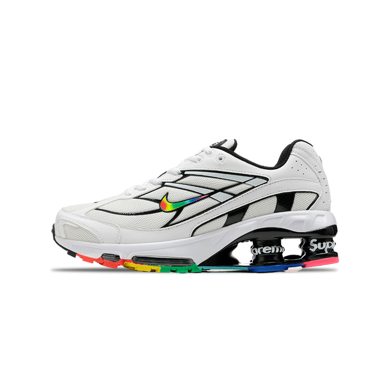 NOKE SHOX RIDE 2 X SUPREME COLORS BRANCO