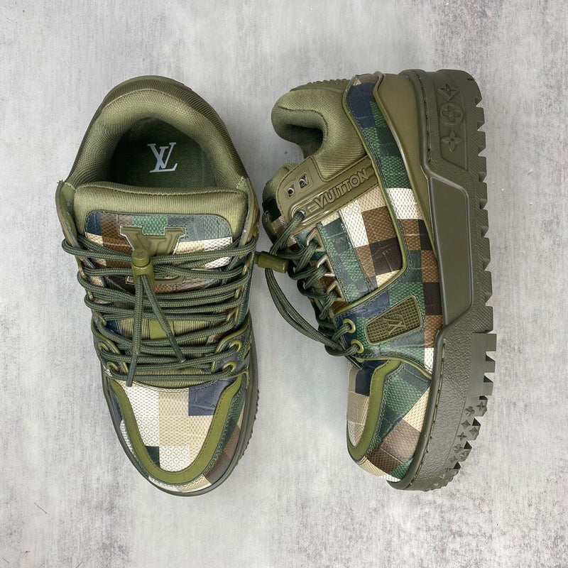 LV TRAINER MAXI SNEAKER MILITERY
