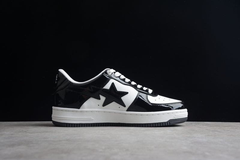 A BATHING APE BAPE STA WHITE/BLACK