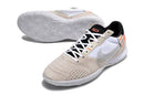 Tênis Futsal Nike Street Gato IC - Bege, Branca e Laranja